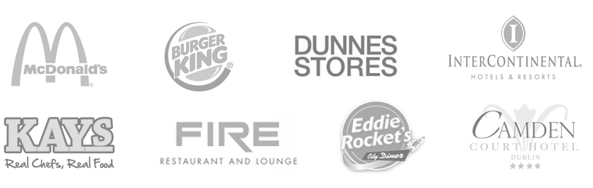 Some of our Kitchen Ventilation Client logos